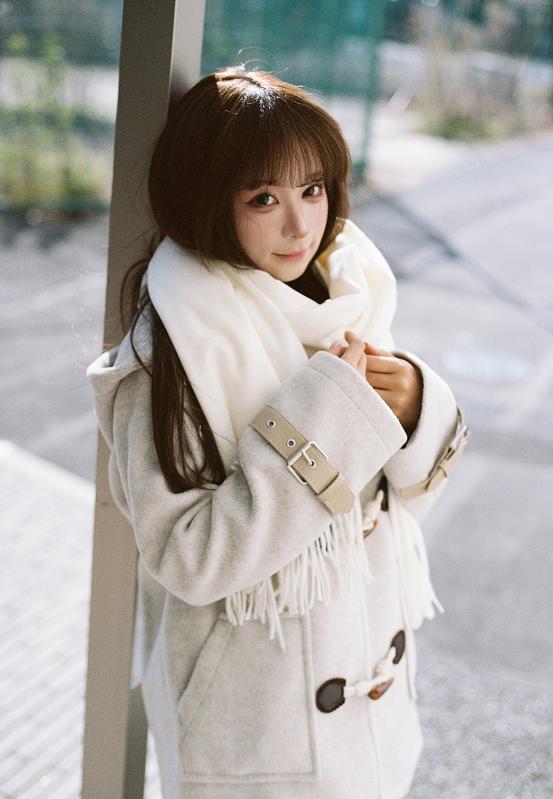 蠢沫沫日本旅游集图集点评，冬日街景里的胶片感很耐看