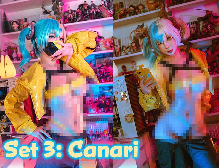 Umeko J Canari COS图集｜高饱和配色下的个性视觉表现