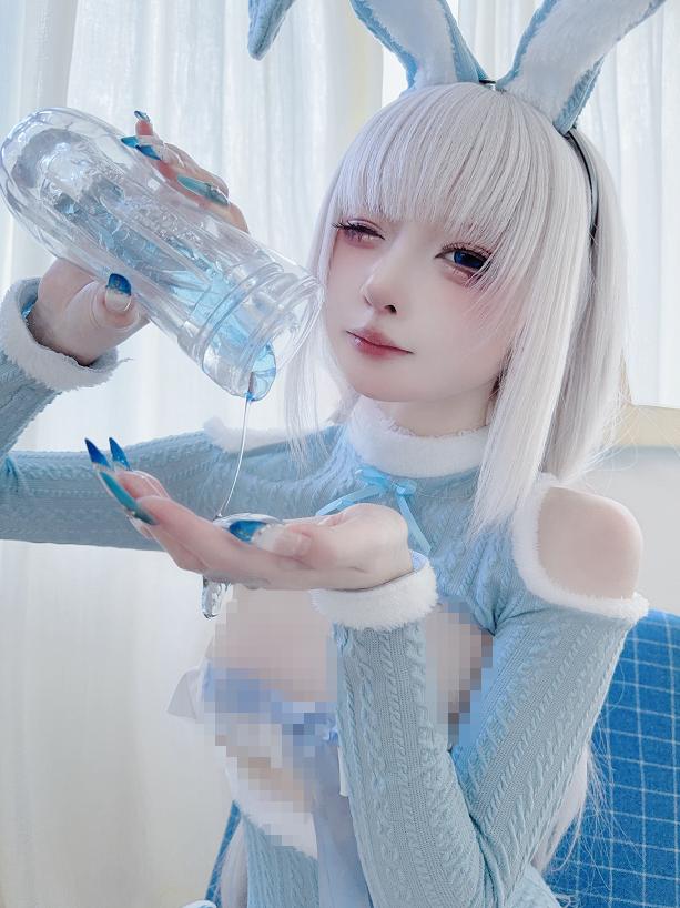 绒绒兔COS 室内兔女郎写真 纸悦Etsu_ko