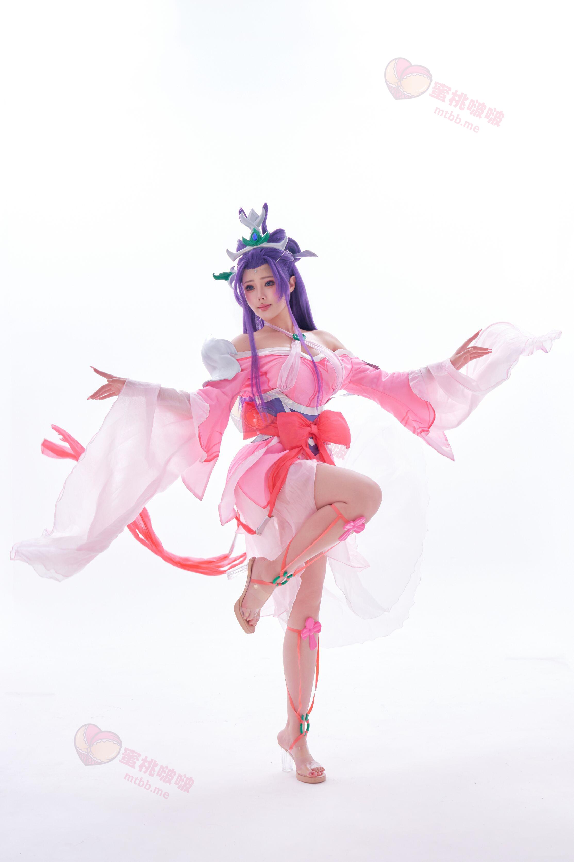 钛合金TiTi 風仙子COS图集 粉色仙子造型