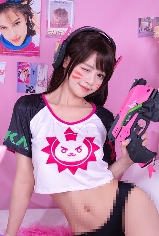 星黛鹿鹿i把DVA搬进粉色玩家房|游戏少女感一下就出来了