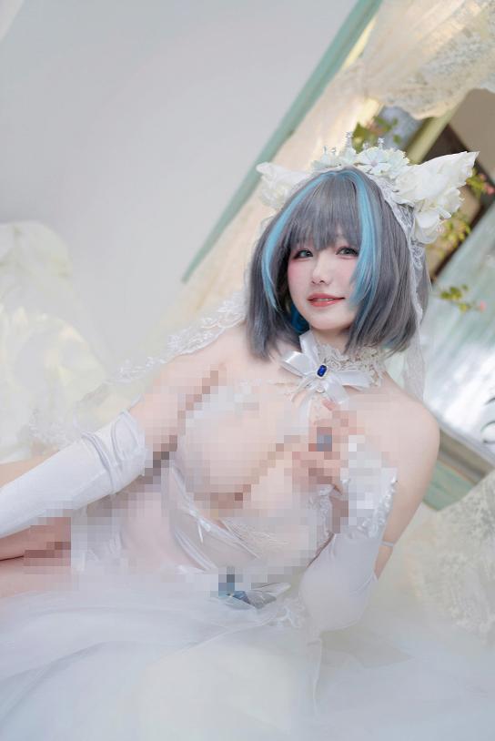 阿半今天很开心柴郡誓约花嫁｜白纱窗边的温柔感很像婚礼前一刻