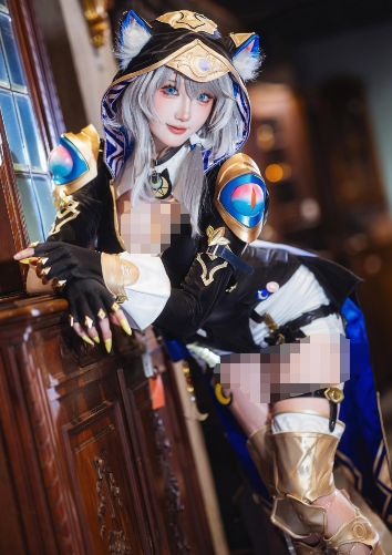 瓜希酱写真专题｜白色茶会、碧蓝航线与轻甜角色气质整理
