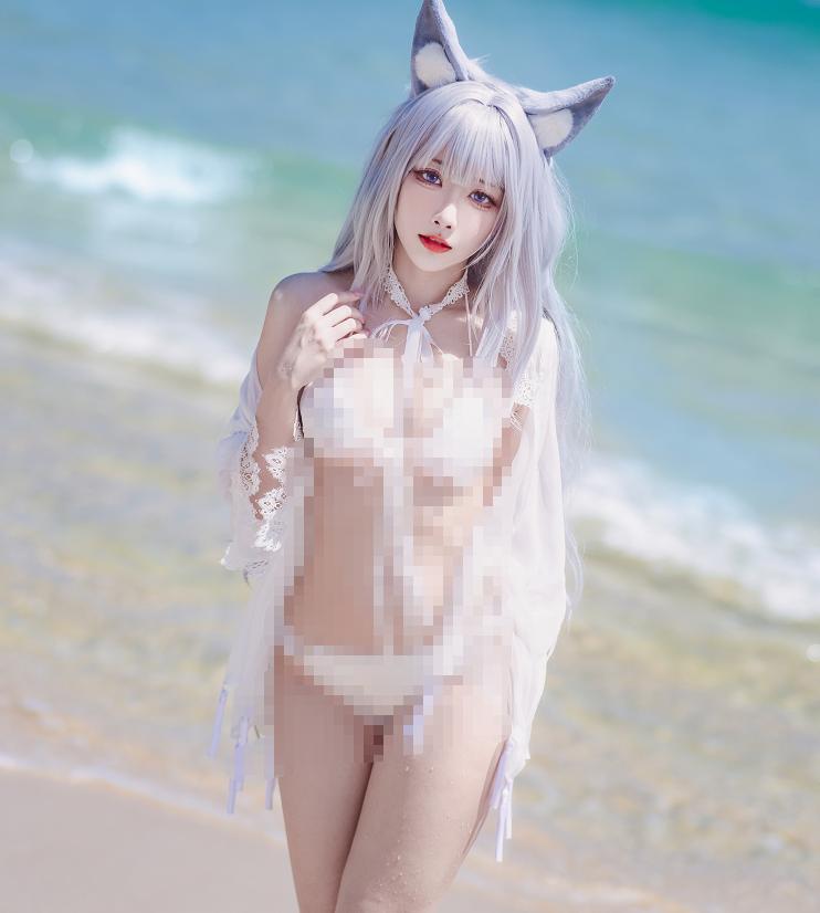宮本桜的九尾白狐没有藏进月夜，《白沙幽夢》偏偏亮在盛夏海岸