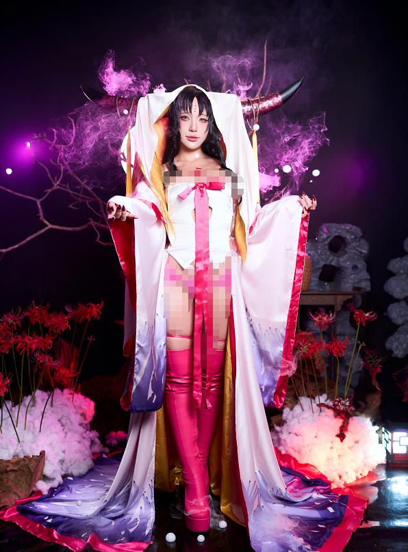 Puy Puy演绎杀生院祈荒,彼岸花与紫雾铺开一场妖异仪式