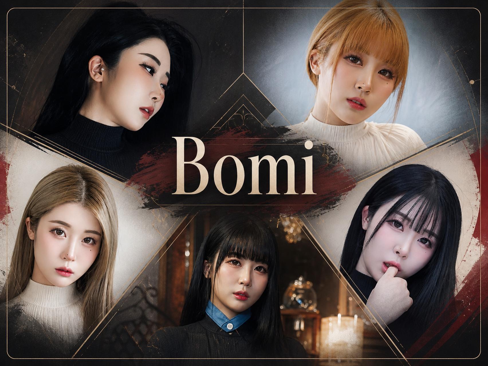 Bomi写真作品合集与长期创作回顾总览图