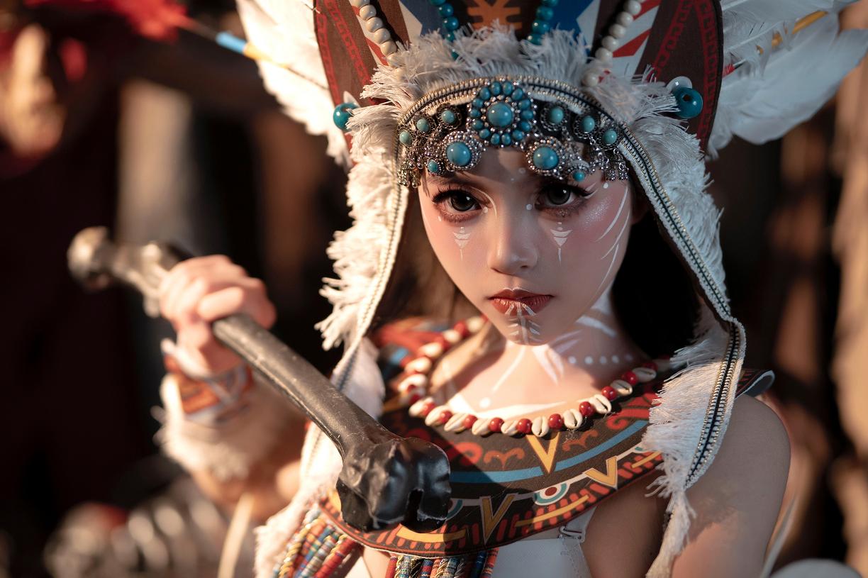 Bangni邦尼部落之魂，羽冠之下像一场荒野祭仪