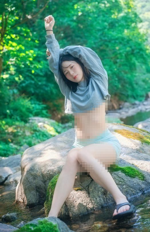 MyuA走进山林溪水,Summer Getaway Vol.3满是夏日松弛感
