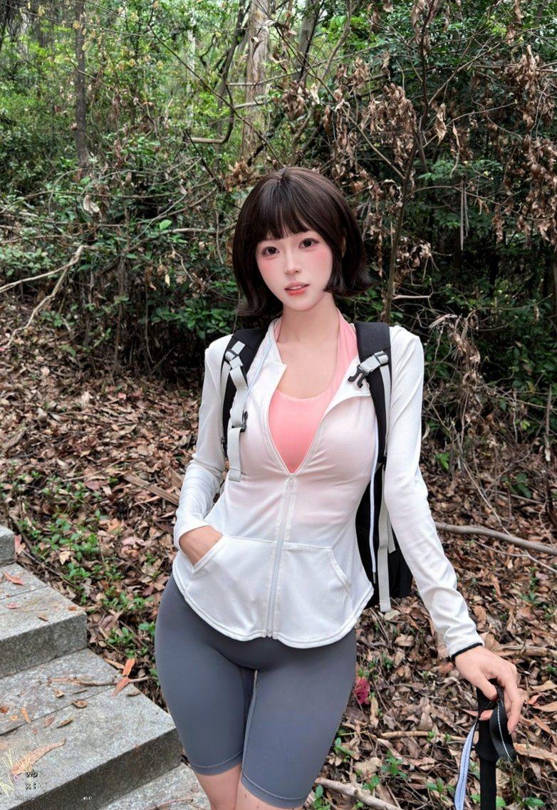 麻薯好吃女友的登山日记树林造型