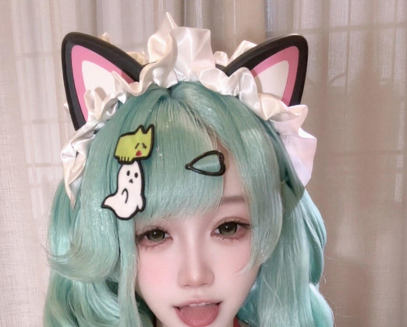 柒柒要乖哦千夏猫耳发饰