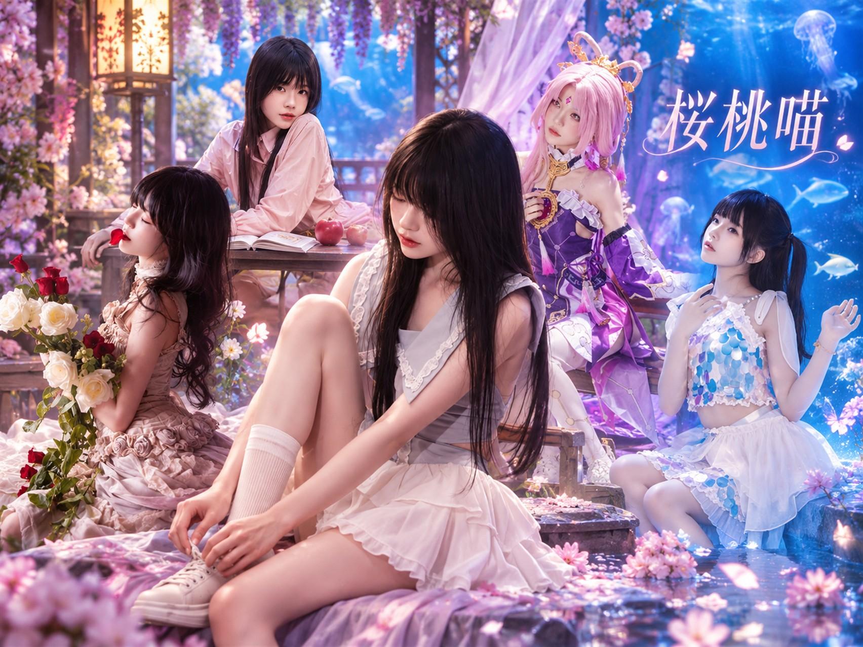 桜桃喵写真作品合集总览图