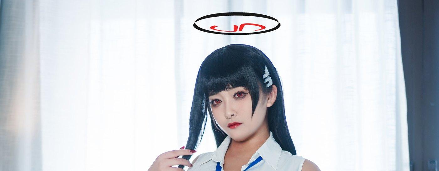 洛璃LoLiSAMA调月莉音黑发红瞳近照