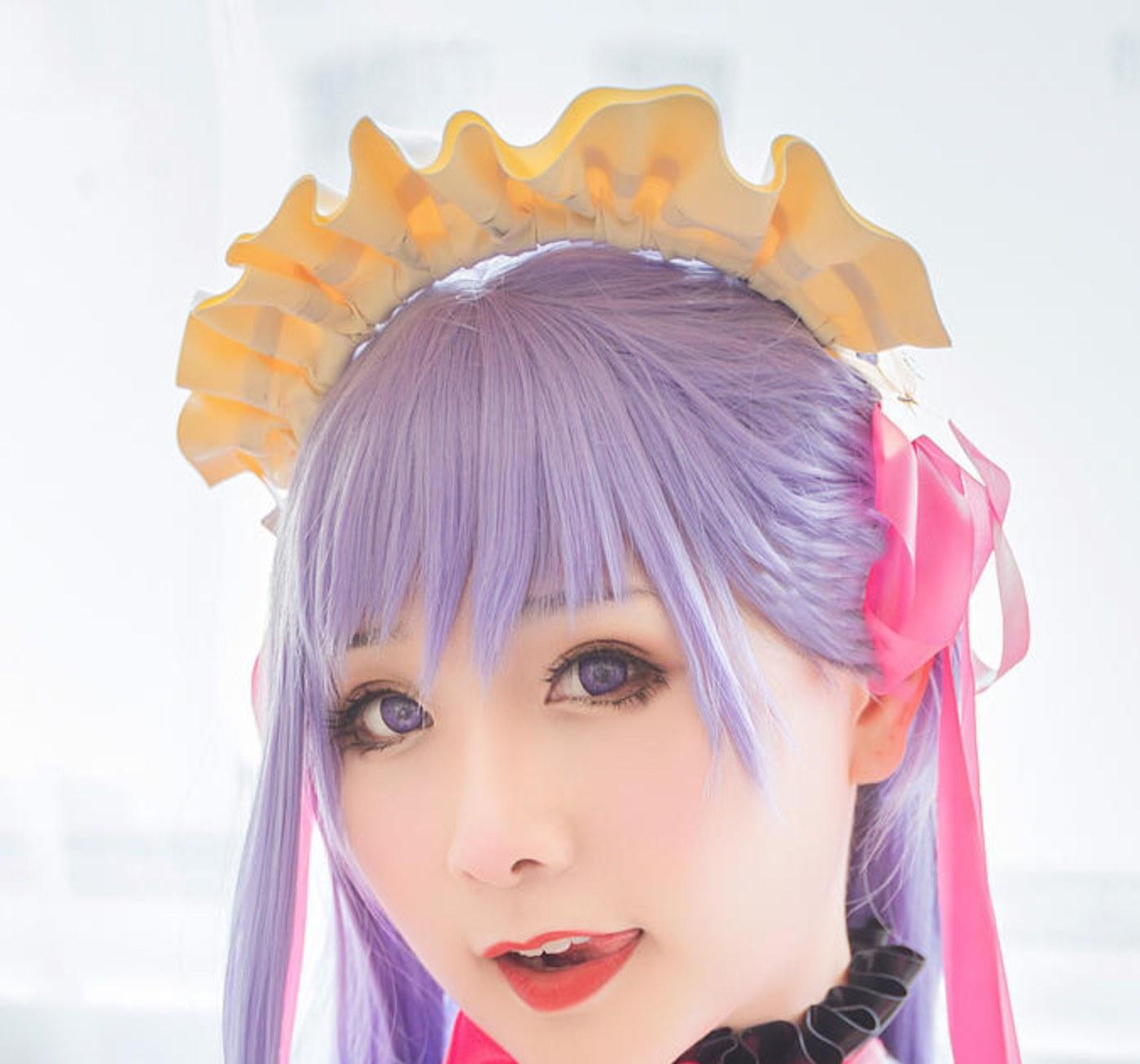 三刀刀miido BB女仆头饰和粉色蝴蝶结